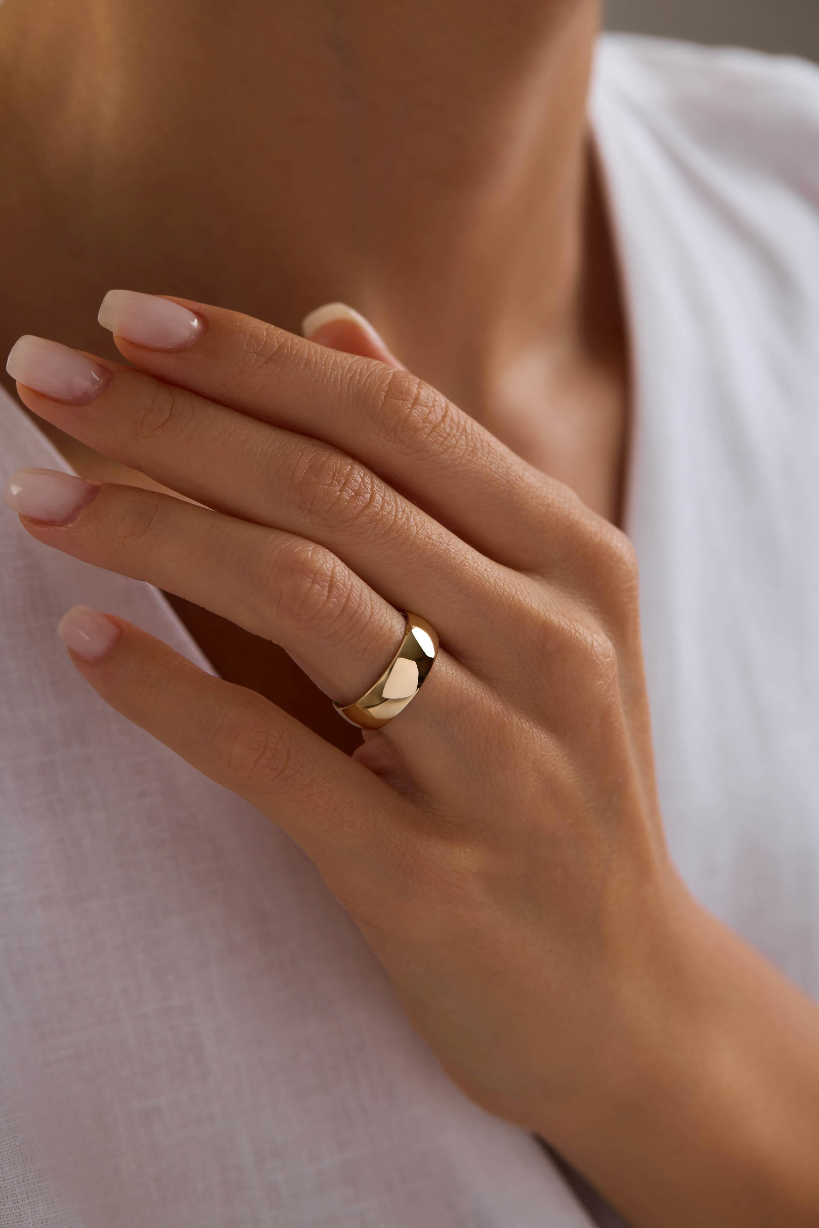 14 Ayar Klasik Altın Alyans (6mm)