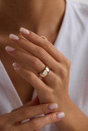 14 Ayar Klasik Altın Alyans (8mm)