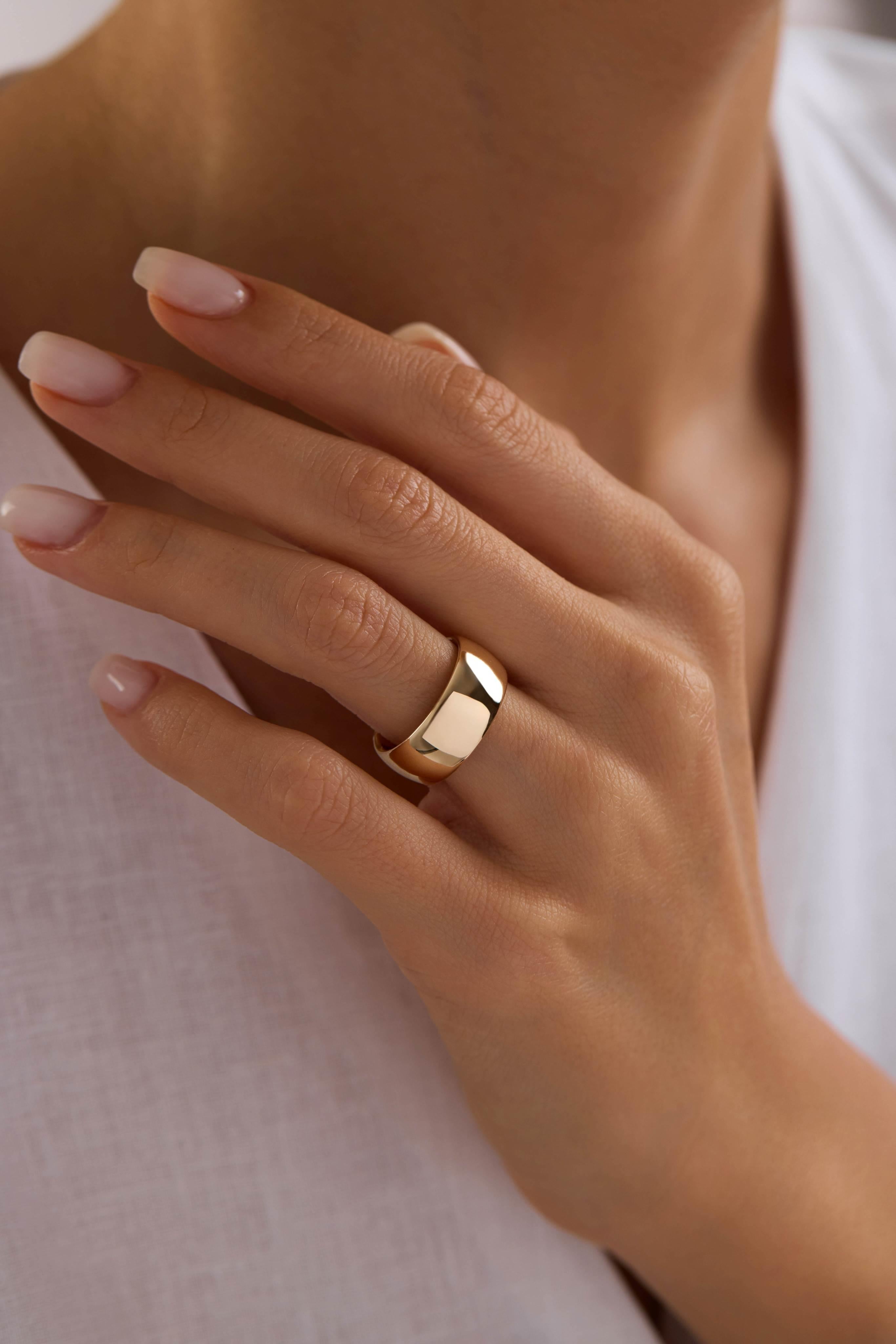 14 Ayar Klasik Altın Alyans (8mm)