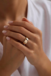 14 Ayar Klasik Altın Alyans (8mm)