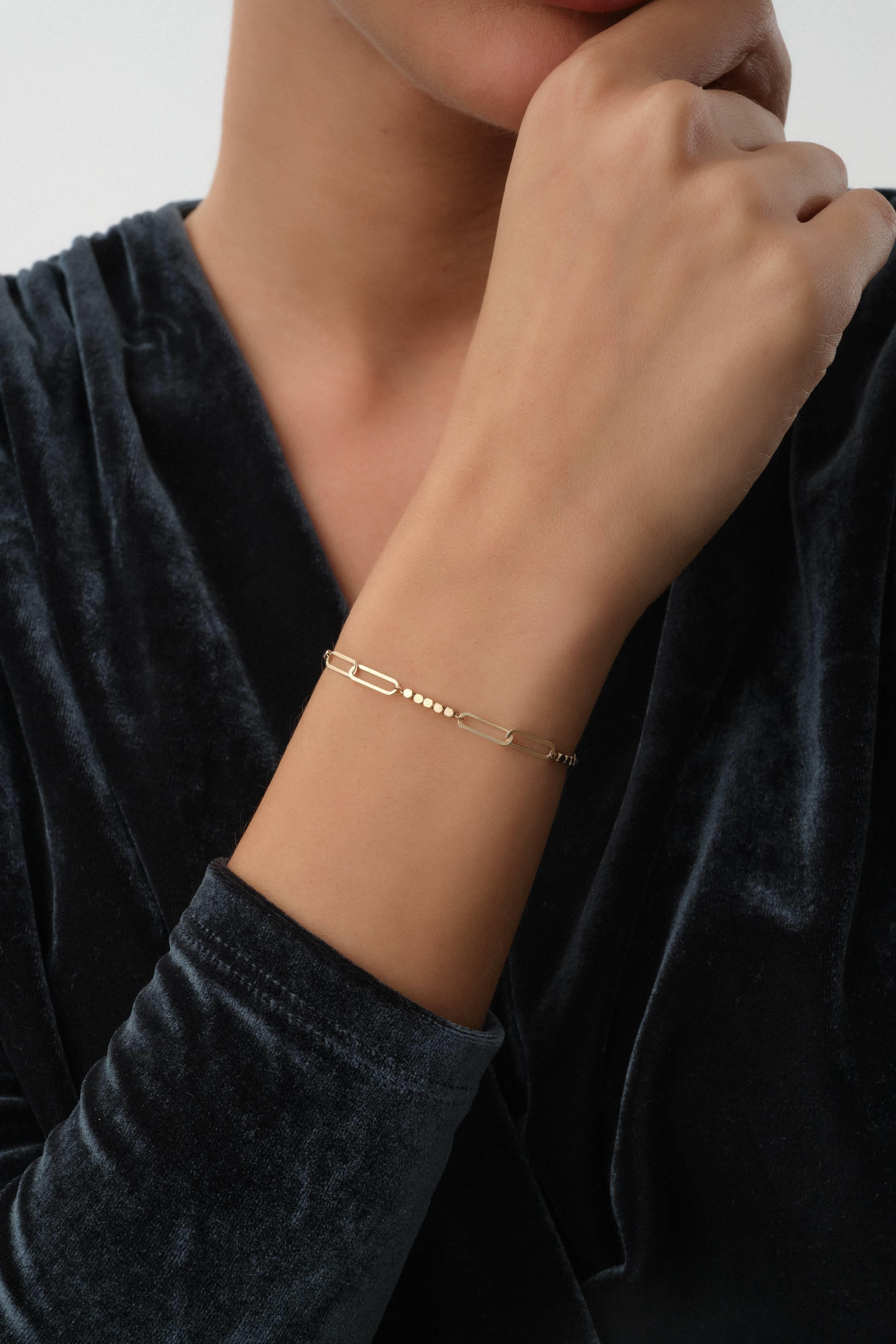 14 Ayar Küplü Altın Ataç Bileklik