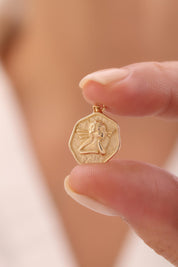 14 Ayar Melek Charm