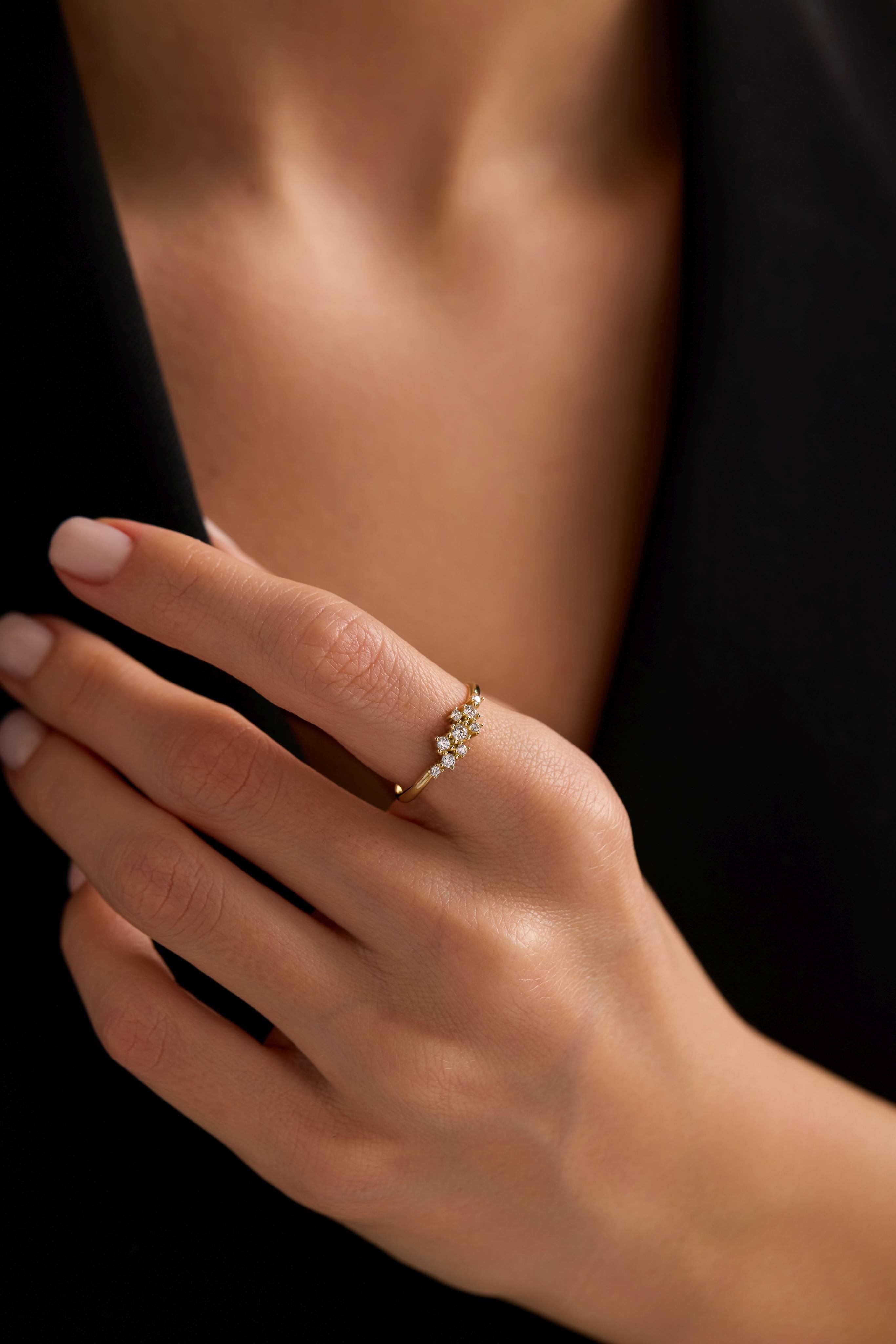 14 Ayar Minimal Altın Yüzük