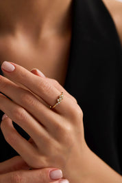 14 Ayar Minimal Altın Yüzük