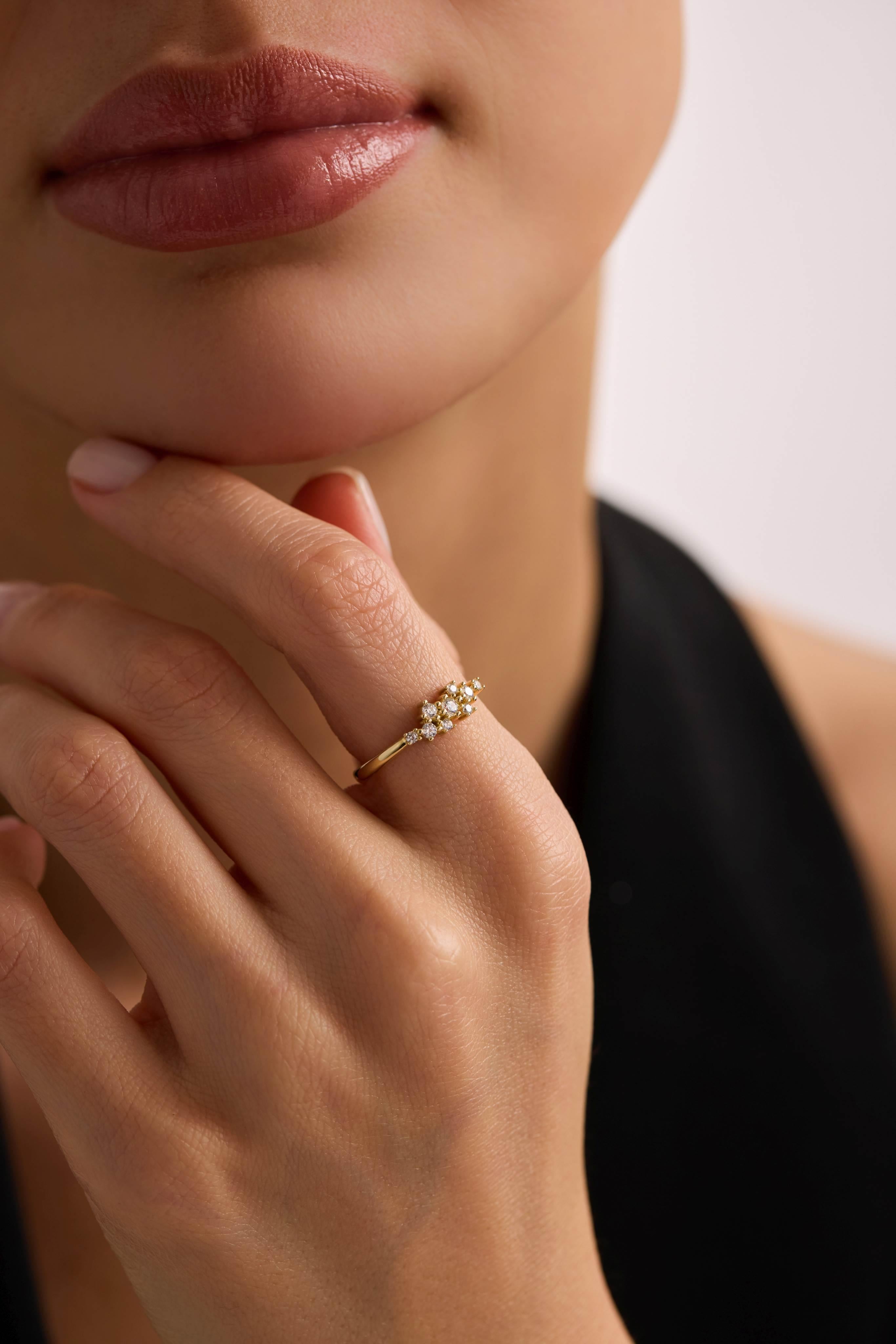 14 Ayar Minimal Altın Yüzük