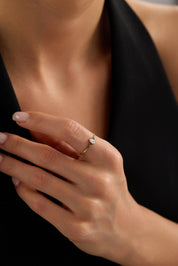 14 Ayar Minimal Altın Yüzük