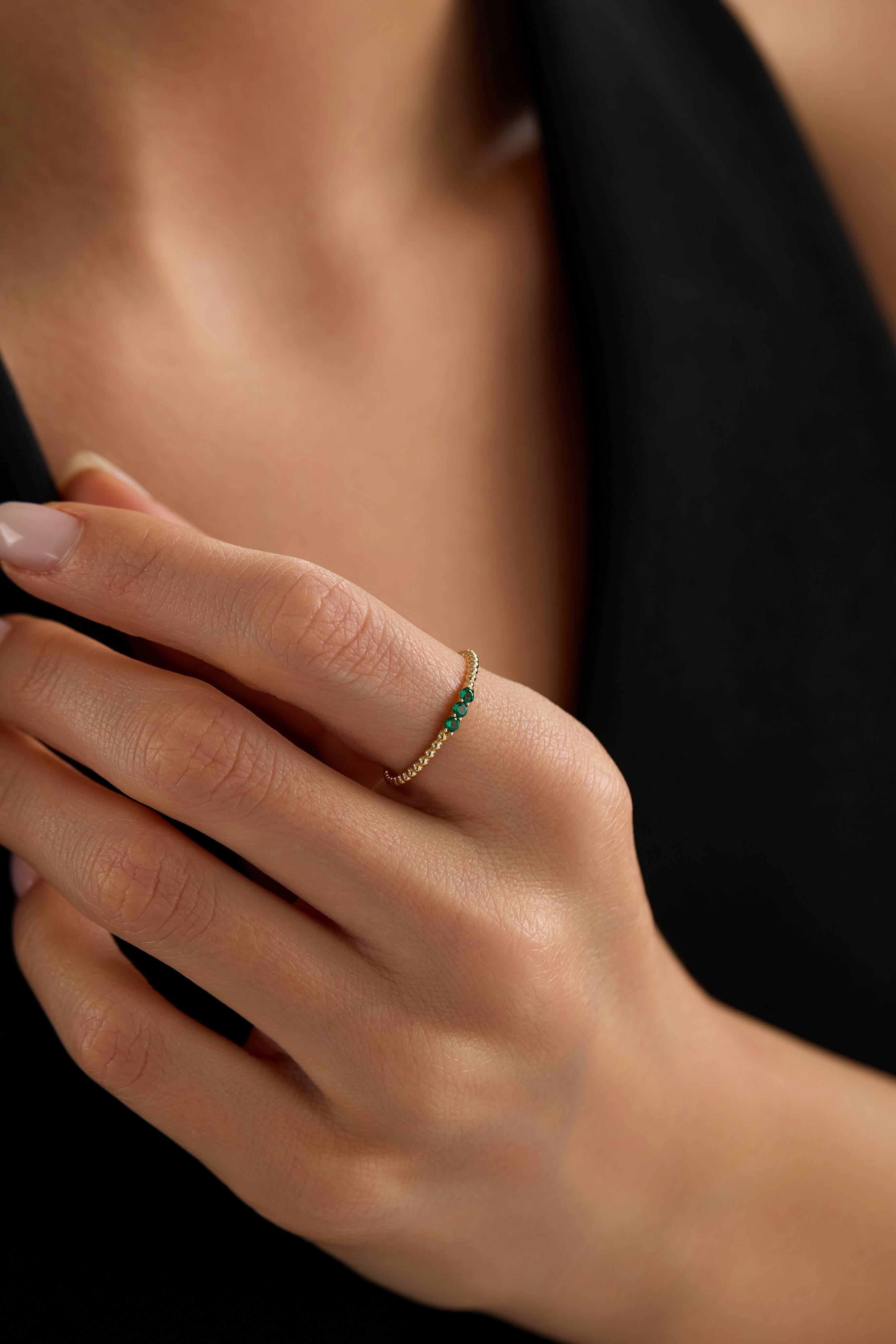 14 Ayar Minimal Altın Yüzük