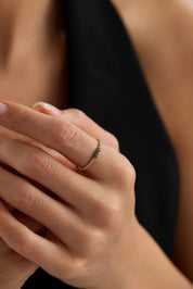 14 Ayar Minimal Altın Yüzük