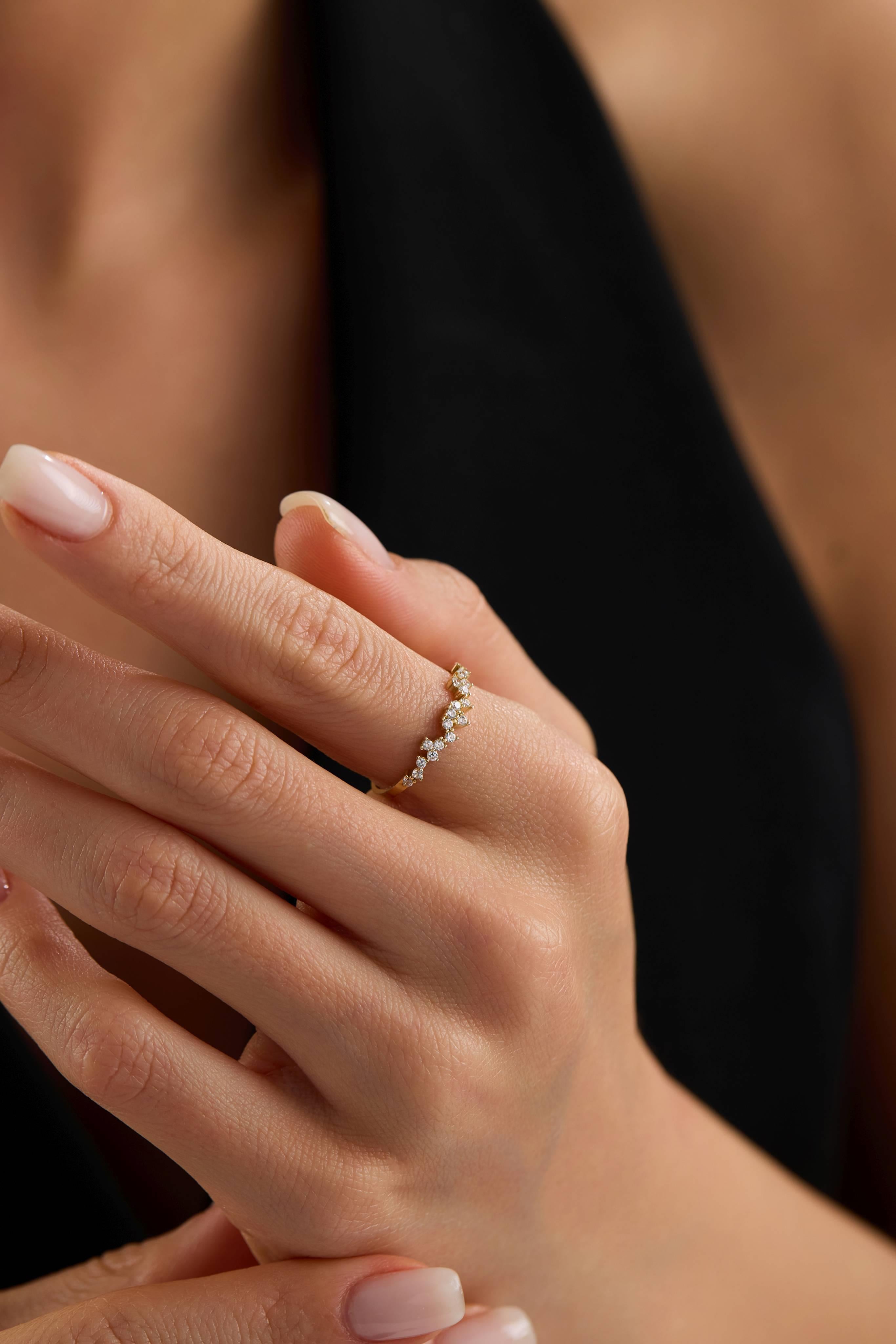 14 Ayar Minimal Altın Yüzük (Renk Seçenekleriyle)