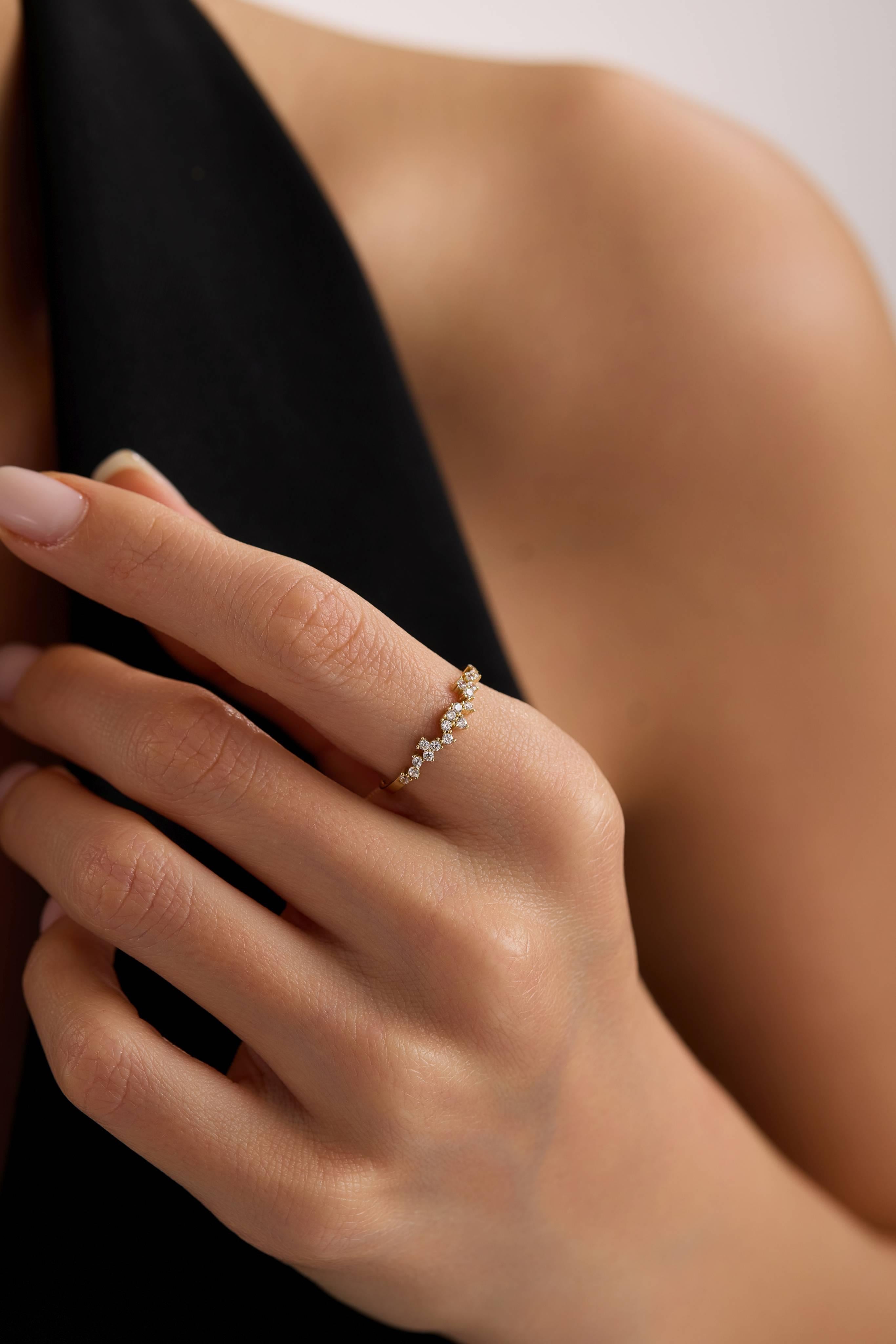 14 Ayar Minimal Altın Yüzük (Renk Seçenekleriyle)