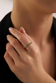 14 Ayar Minimal Altın Yüzük (Renk Seçenekleriyle)