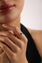 14 Ayar Minimal Altın Yüzük (Renk Seçenekleriyle)