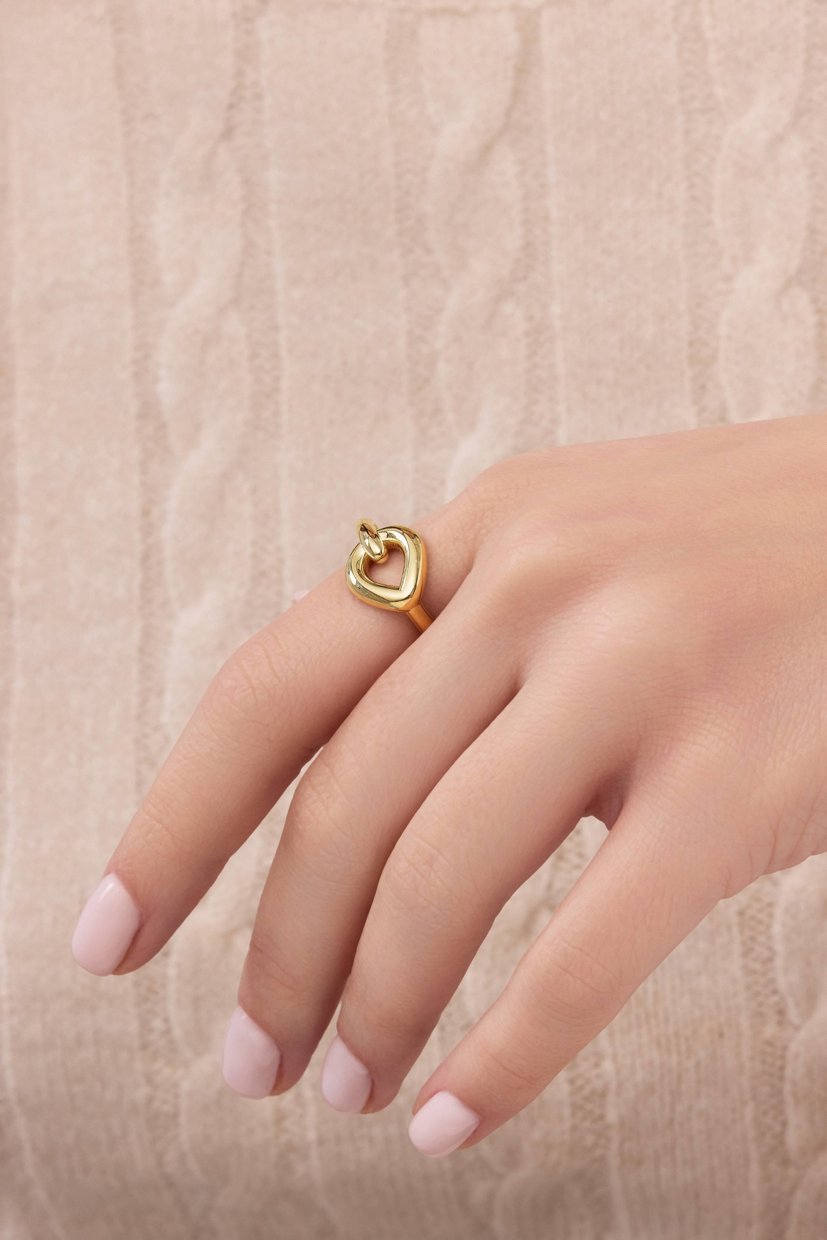 14 Ayar Minimal Düğüm Altın Yüzük