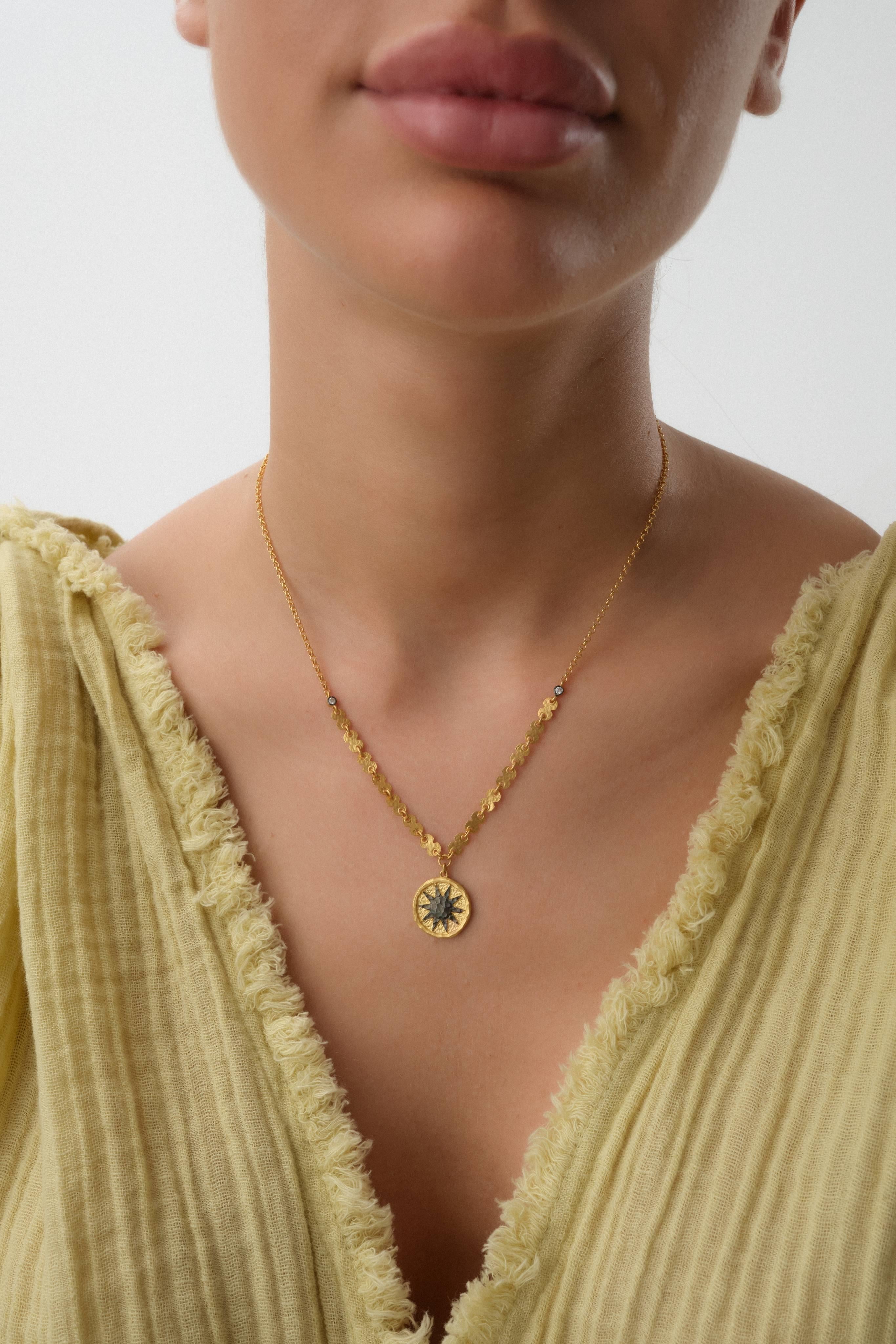 14 Ayar Myra Altın Kolye