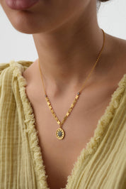 14 Ayar Myra Altın Kolye