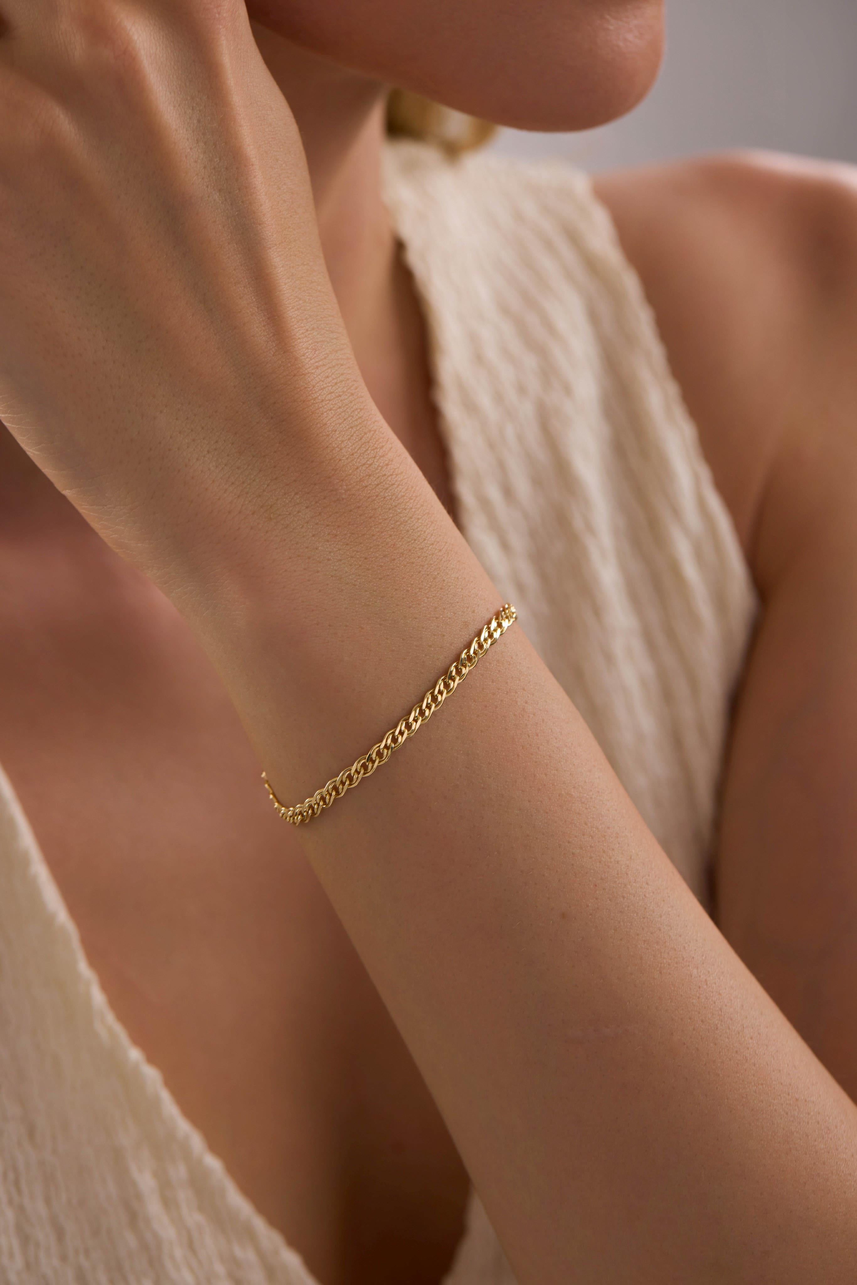 14 Ayar Nonna Altın Bileklik (3.50 mm )