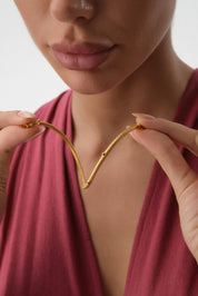 14 Ayar Pharaoh's Halo Altın Kelepçe