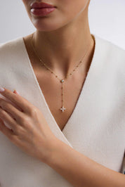 14 Ayar Sallantılı Altın Kolye