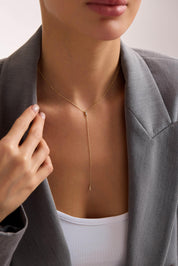 14 Ayar Sallantılı Zincir Altın Kolye