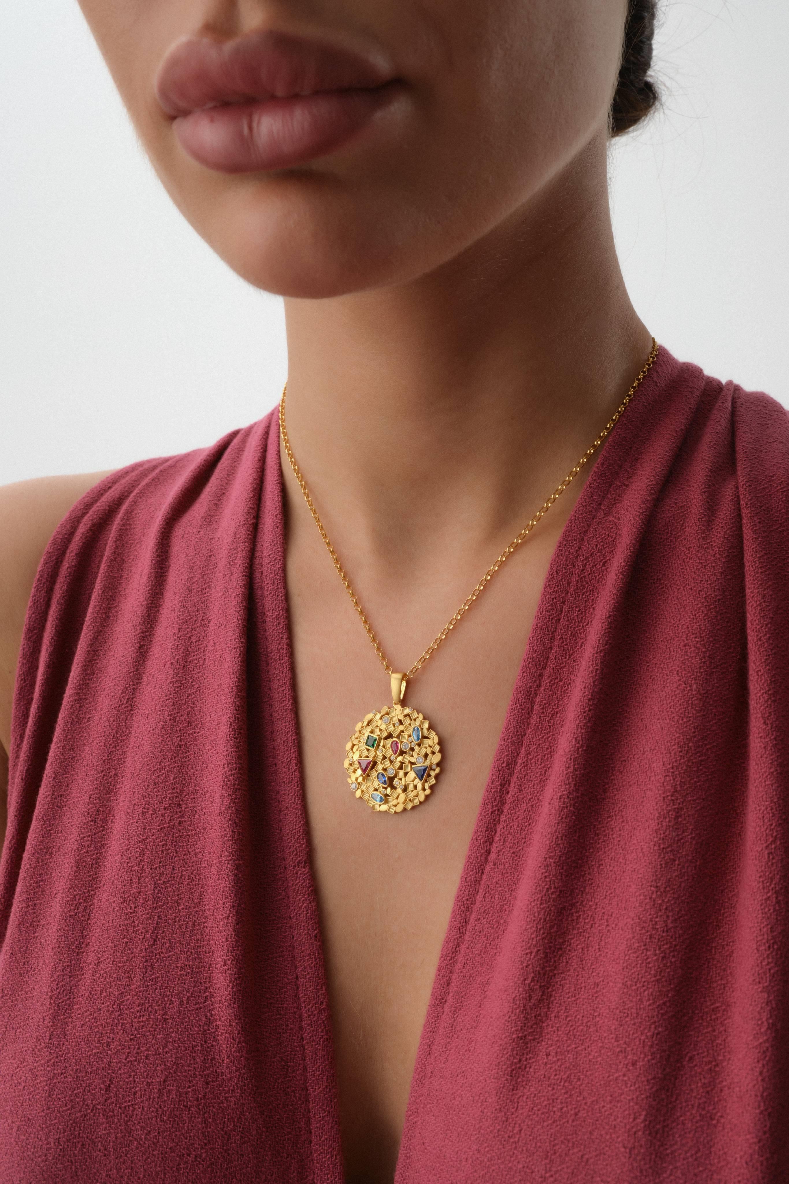 14 Ayar Si̇lk Way Altın Kolye