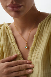 14 Ayar Si̇lk Way Altın Kolye