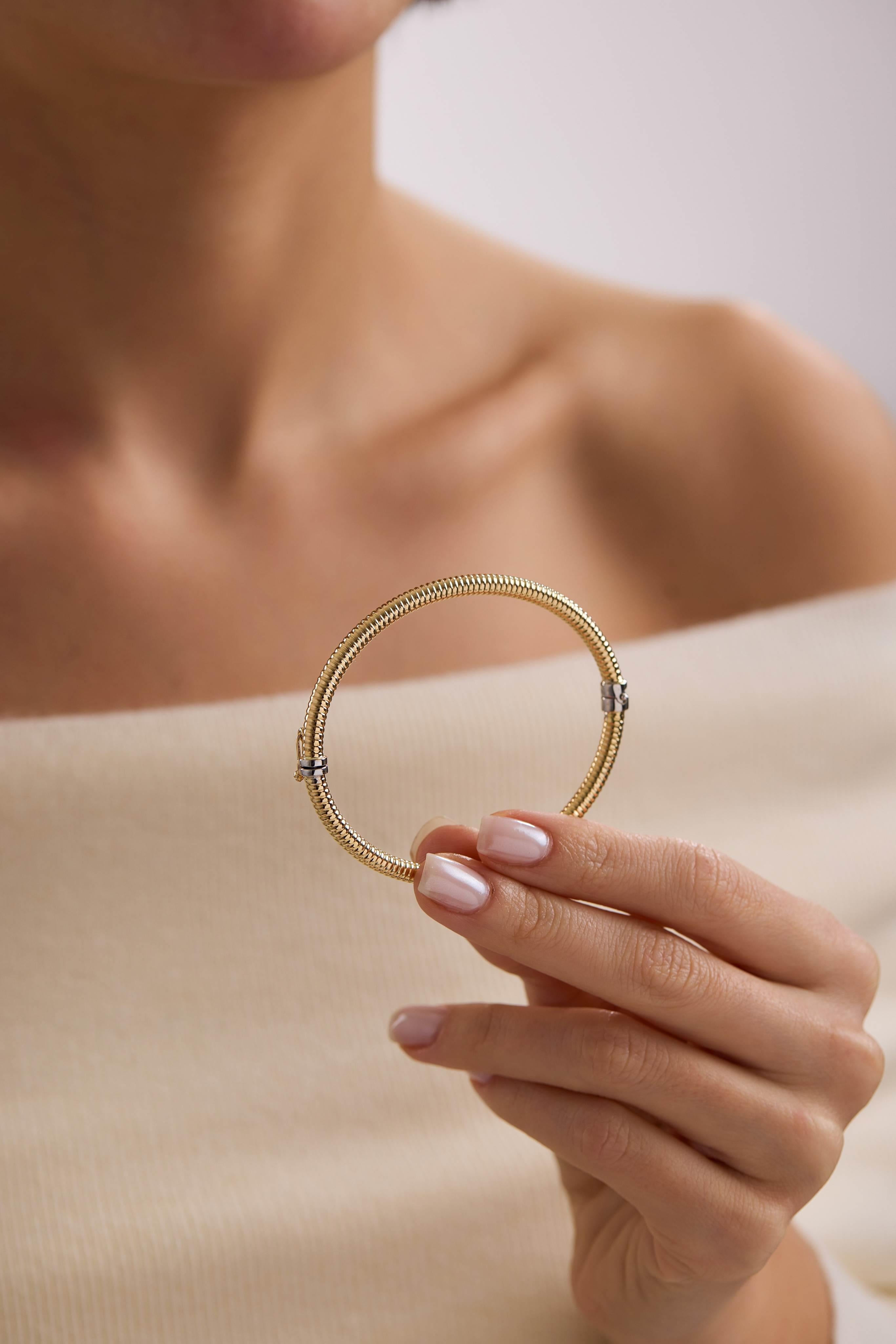 14 Ayar Tasarım Altın Kelepçe