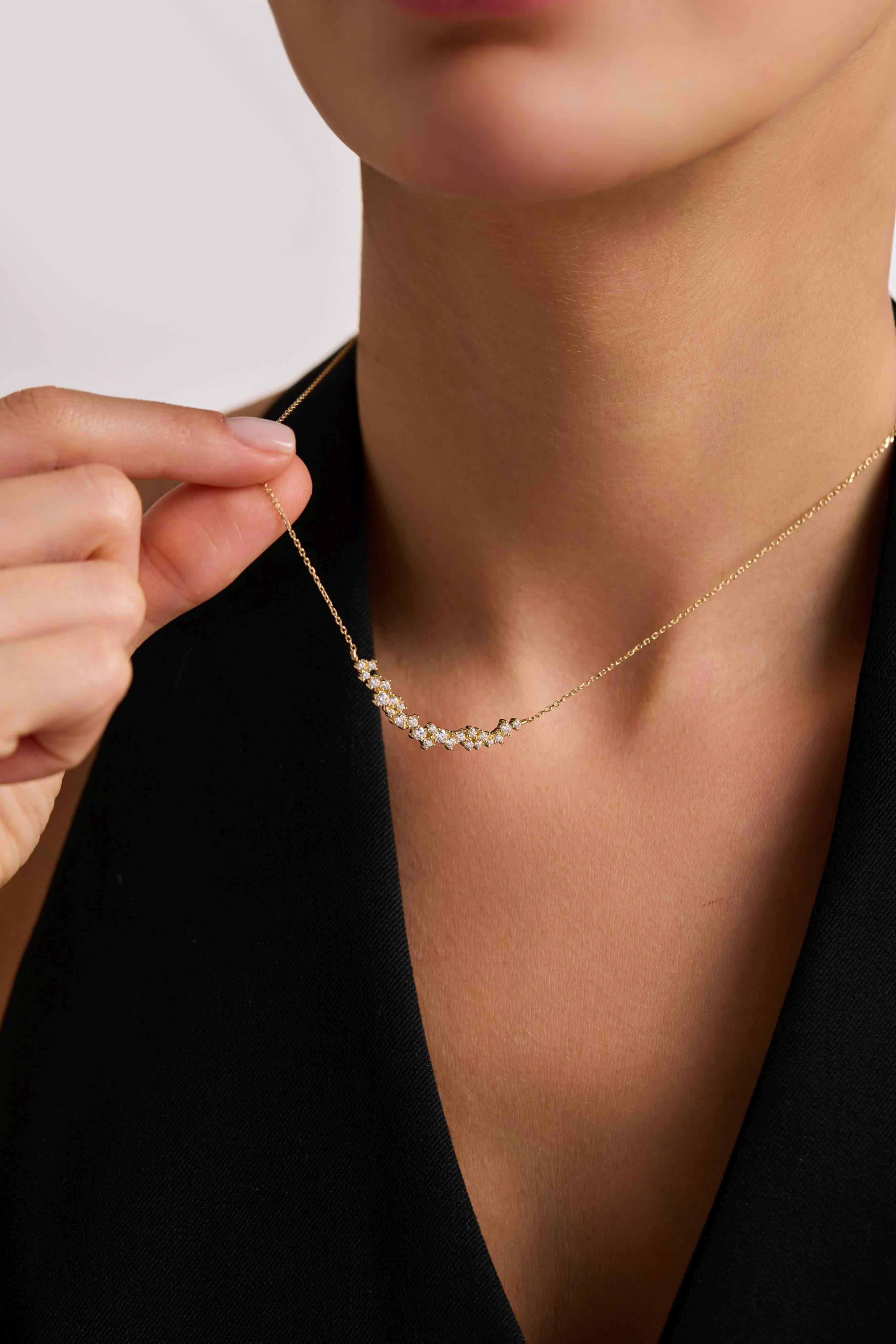 14 Ayar Tasarım Altın Kolye