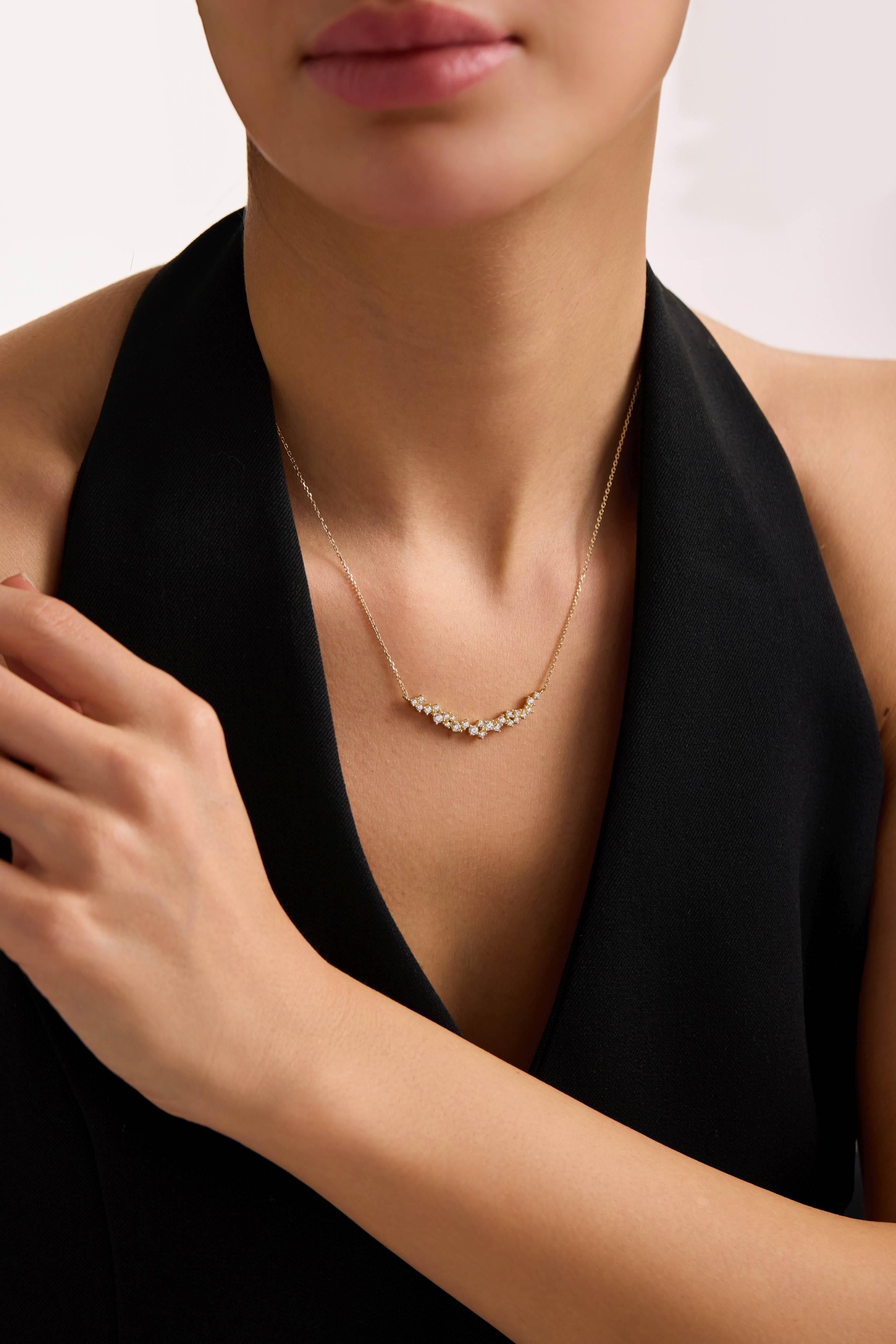 14 Ayar Tasarım Altın Kolye