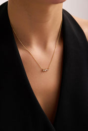 14 Ayar Tasarım Altın Kolye