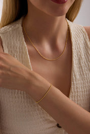 14 Ayar Top Altın Zincir Kolye (1.8 mm)