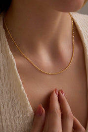 14 Ayar Top Altın Zincir Kolye (1.8 mm)