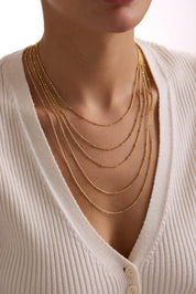 14 Ayar Top Altın Zincir Kolye (3 mm)
