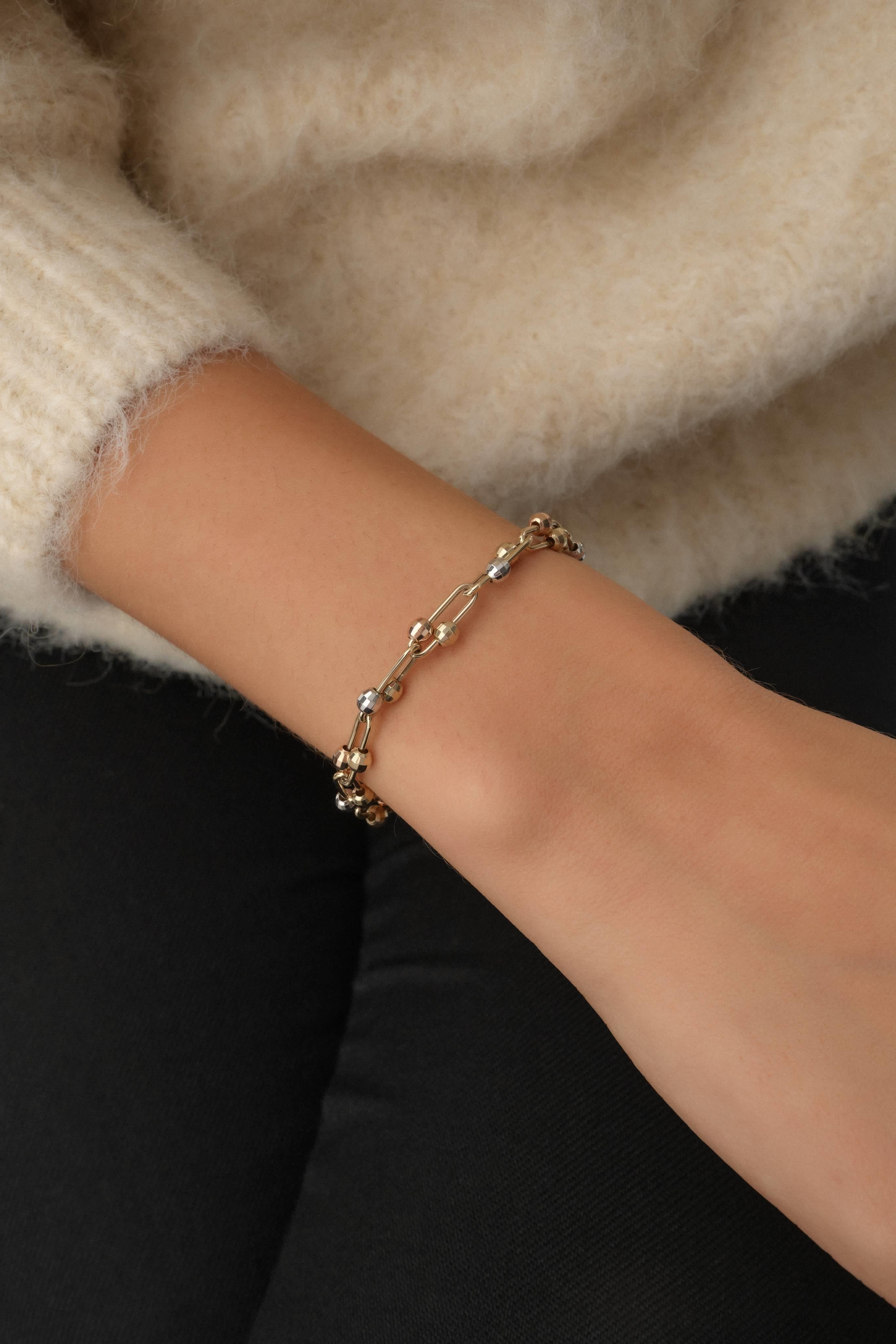 14 Ayar Toplu Altın Bileklik