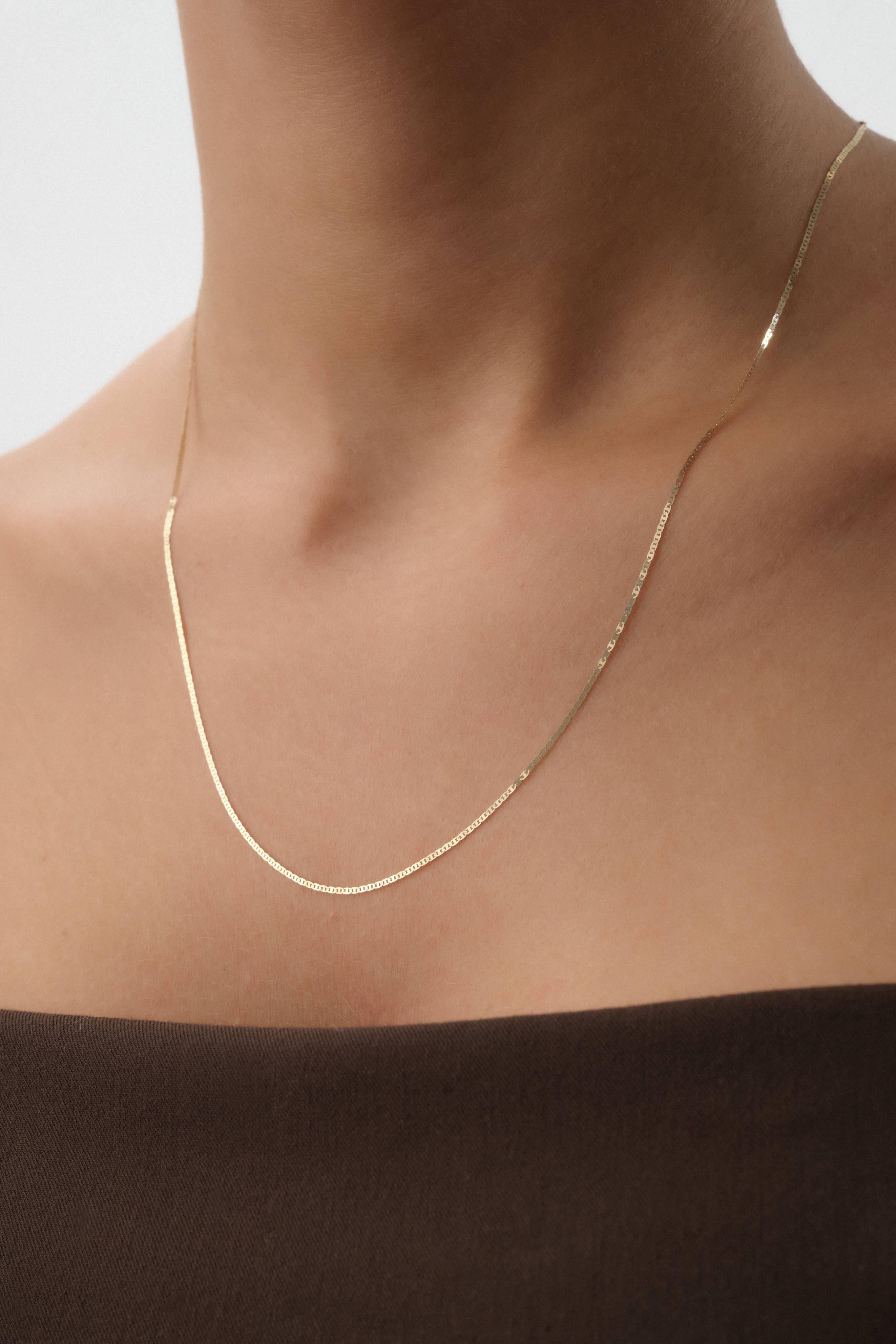 14 Ayar Venezia Altın Zincir Kolye