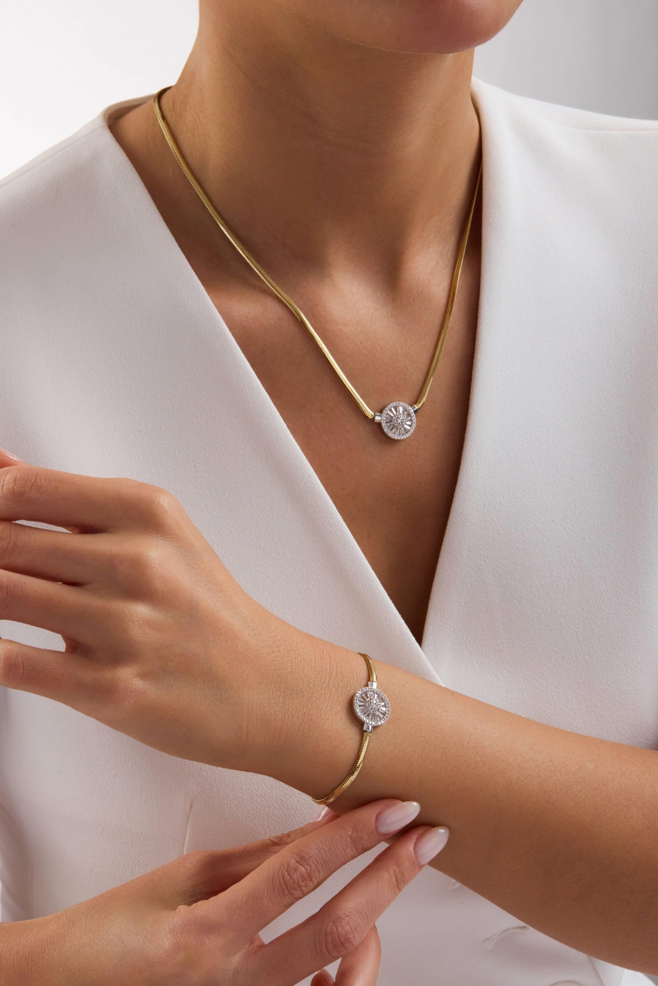 14 Ayar Yılan Zincir Baget Altın Bileklik