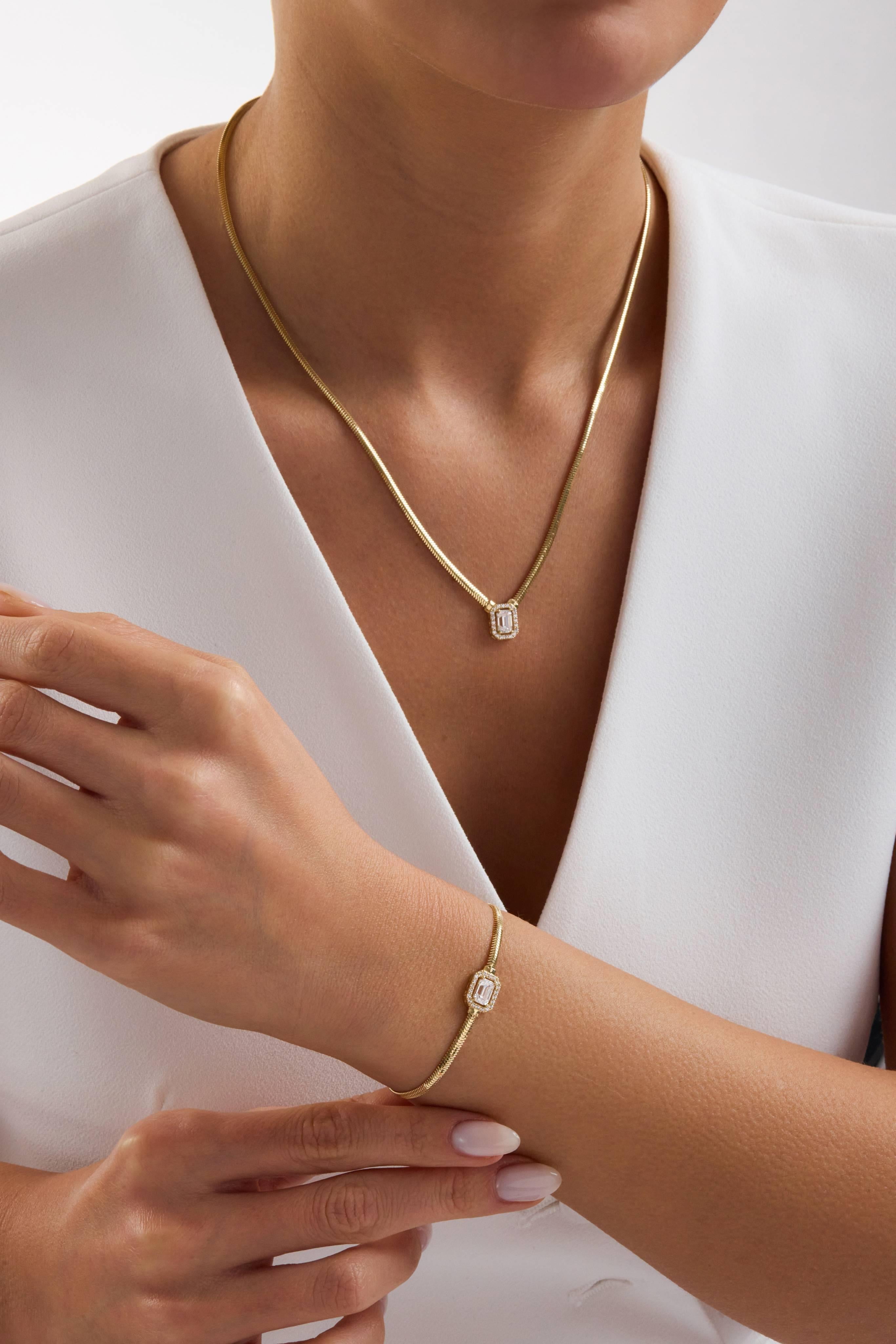 14 Ayar Yılan Zincir Baget Altın Bileklik