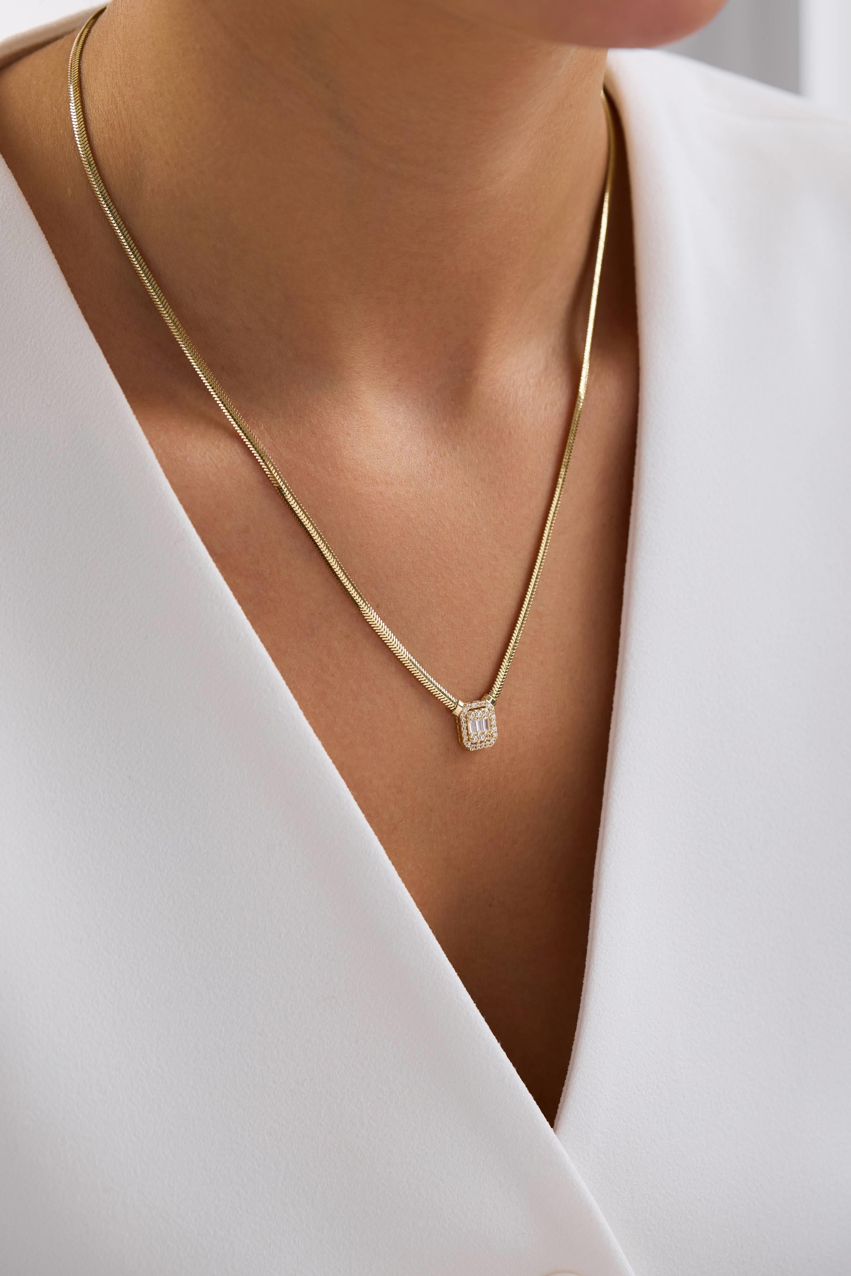 14 Ayar Yılan Zincir Baget Altın Set