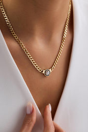 14 Ayar Yılan Zincir Baget Altın Set