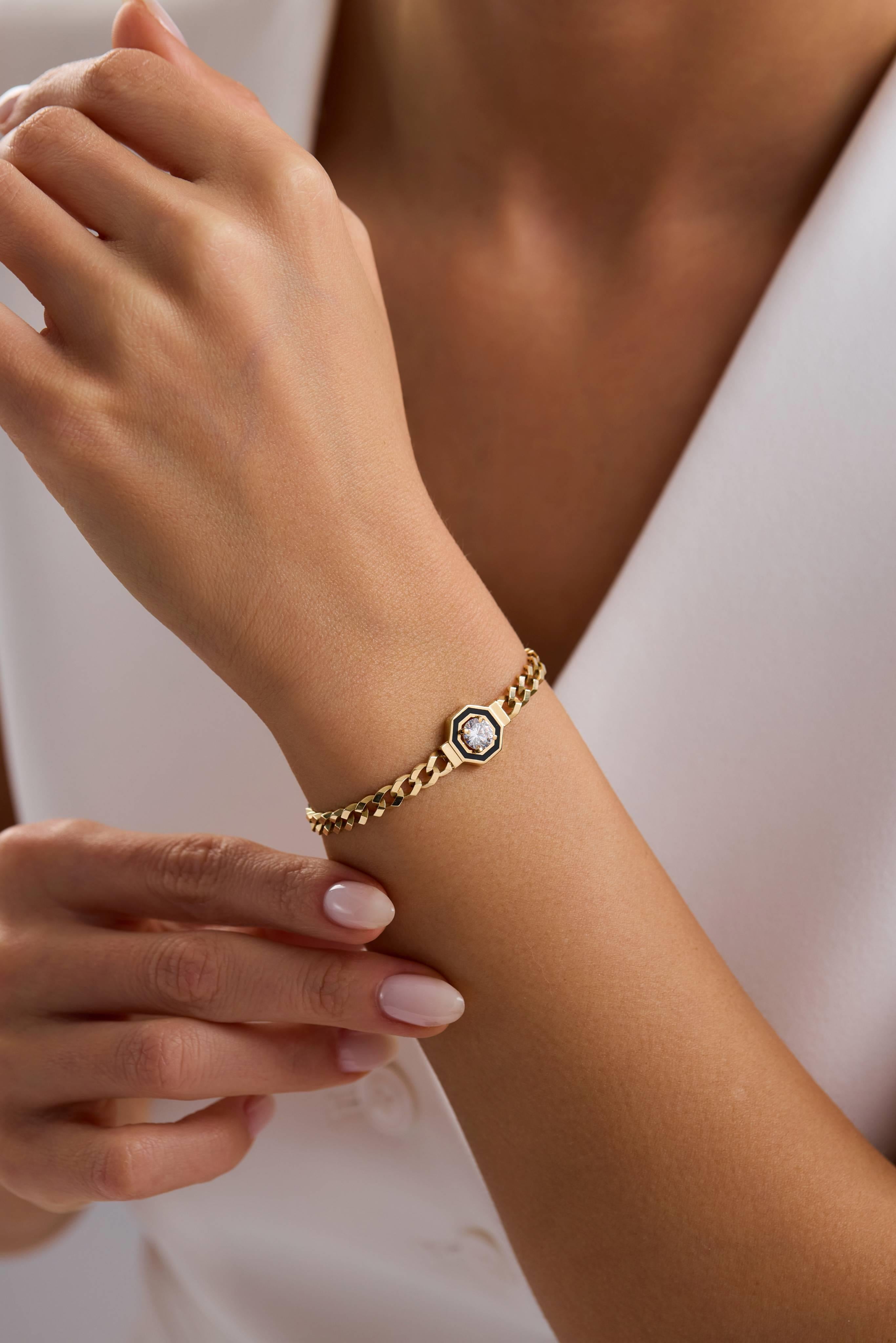 14 Ayar Yılan Zincir Baget Altın Set