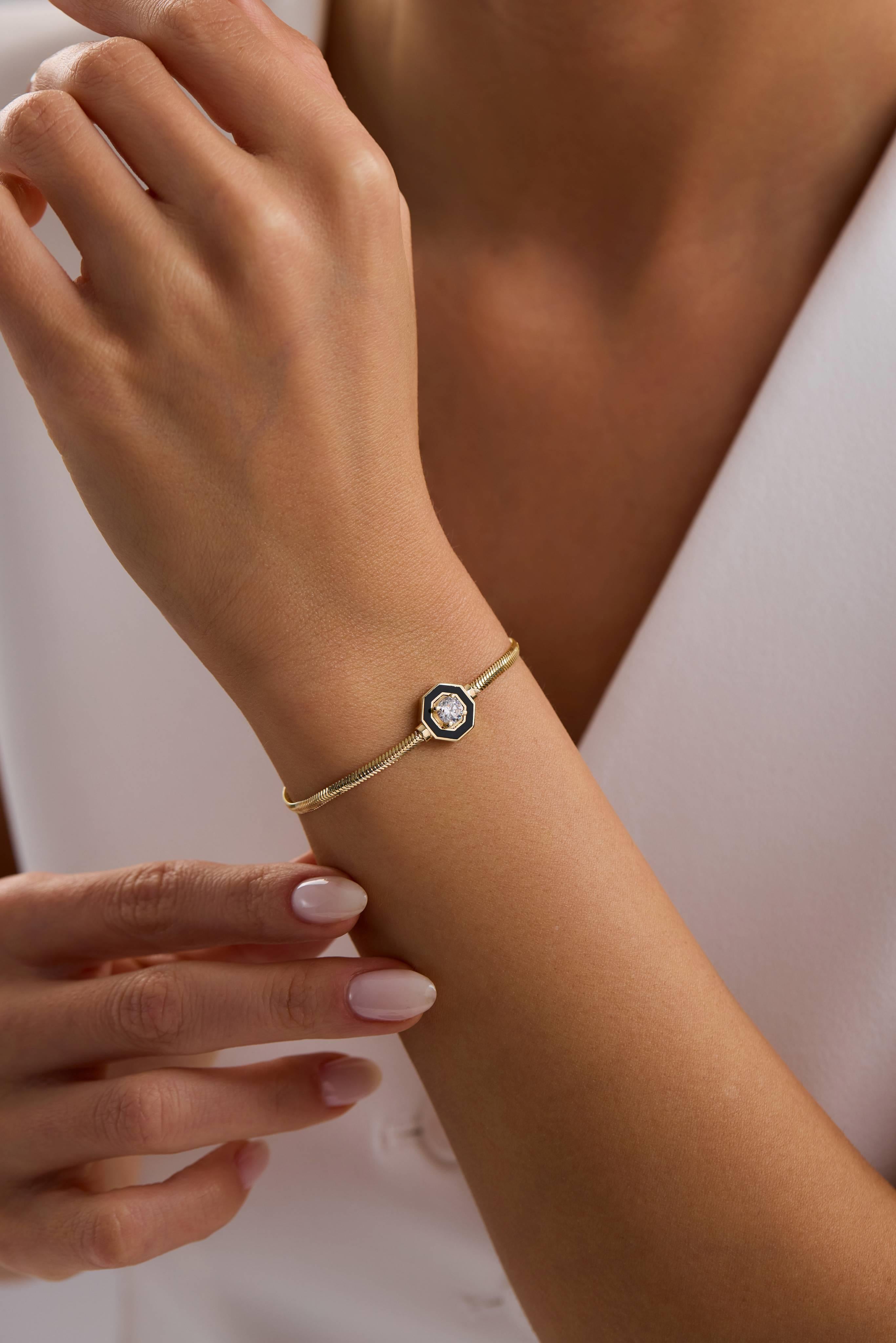 14 Ayar Yılan Zincir Tasarım Altın Set