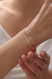 14 Ayar Zincir Altın Bileklik