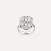 1.44 CT Pırlanta Taşlı Beyaz Altın Yüzük