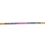 16,96 Karat Multi Color Safir Bileklik