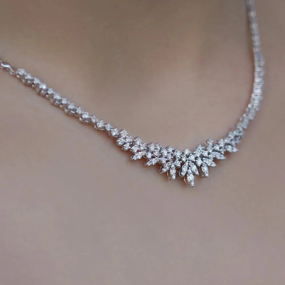 1.80 Karat Özel Tasarım Pırlanta Gerdanlık