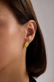 22 Ayar Ajda Altın Küpe