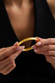 22 Ayar Antik Altın Kelepçe