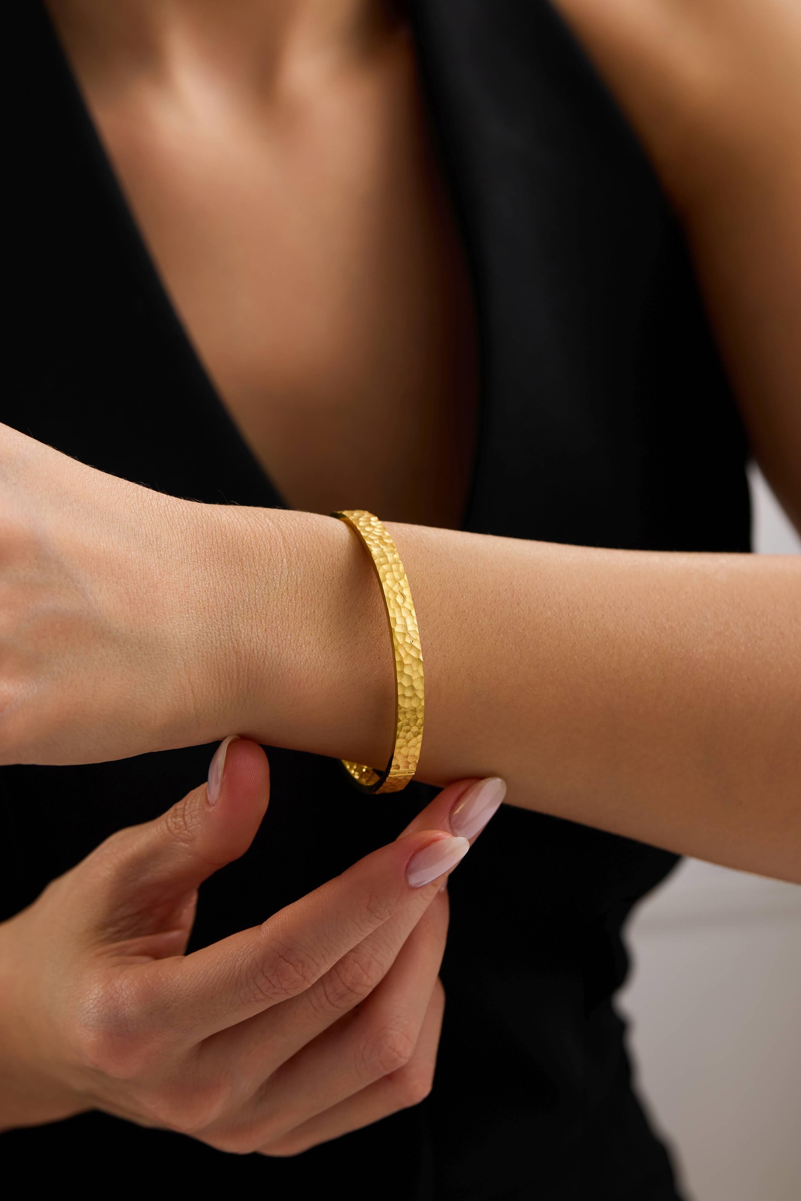 22 Ayar Antik Altın Kelepçe