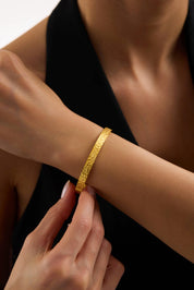 22 Ayar Antik Altın Kelepçe