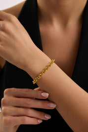 22 Ayar Doç Zincir Altın Bileklik