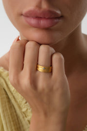 22 Ayar Elysi̇an Altın Yüzük